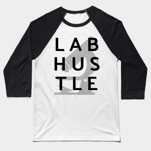 Lab Hustle Baseball T-Shirt by MedleyDesigns67
